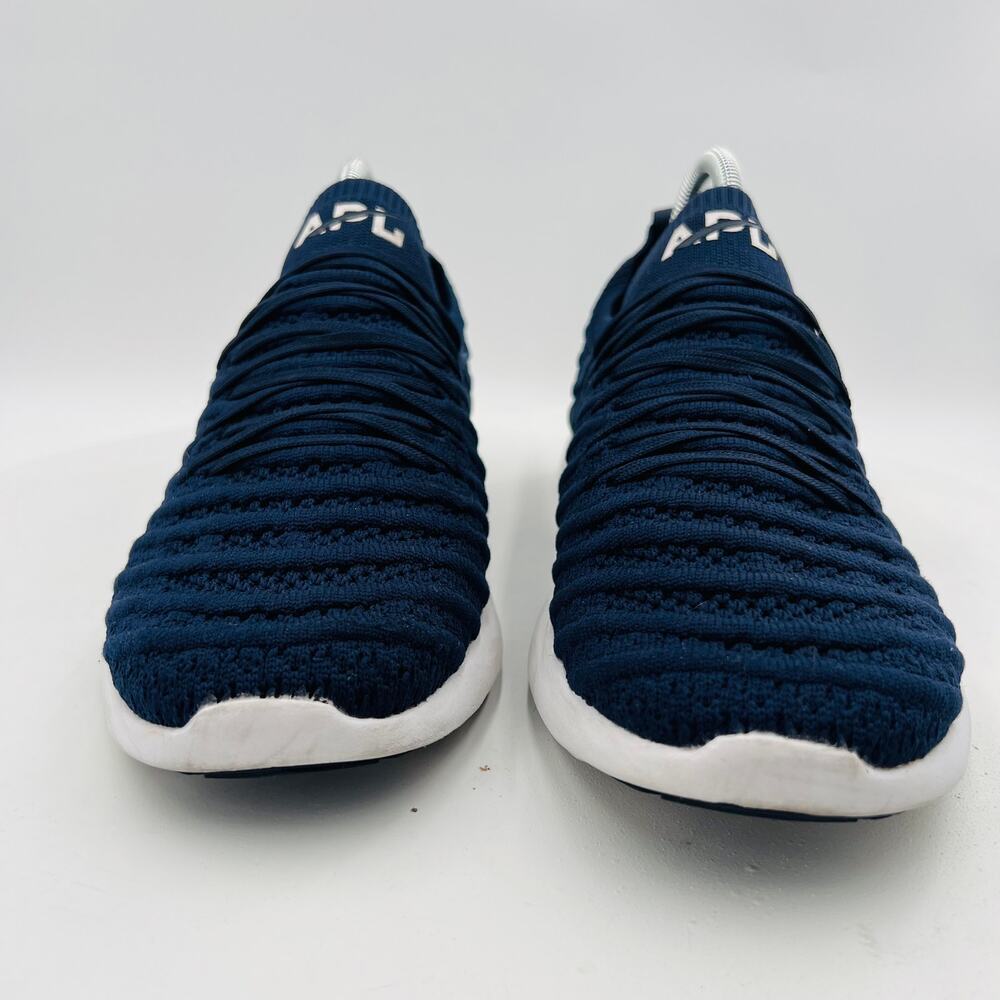 APL Athletic Propulsion Labs TechLoom Wave Logo-Patch Navy Women's Sneakers 7.5 - Picture 6 of 14